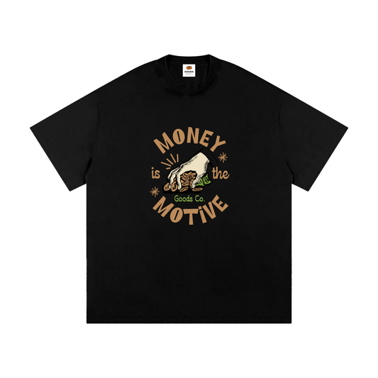 Money Is The Motive Tee by GOODS, view 1