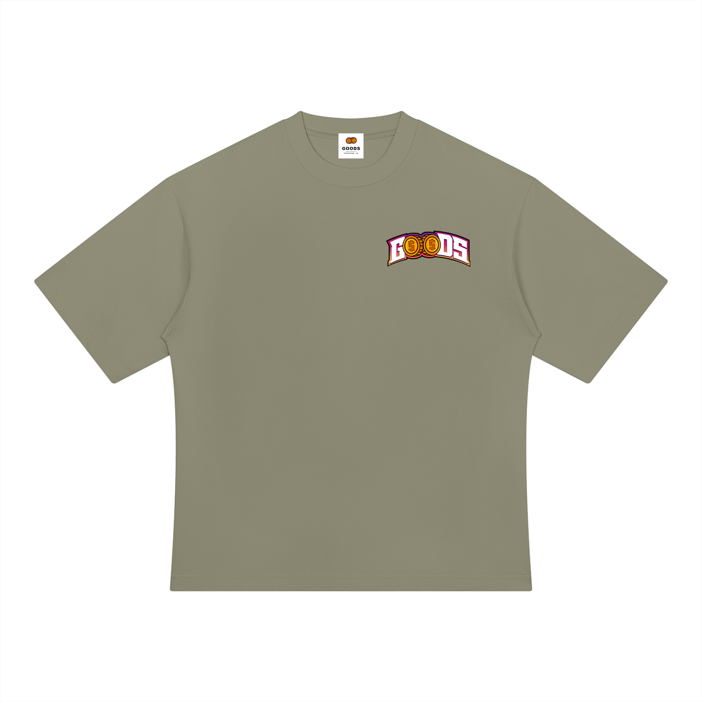 Goods Signature Oversized Pocket Tee by GOODS, view 9