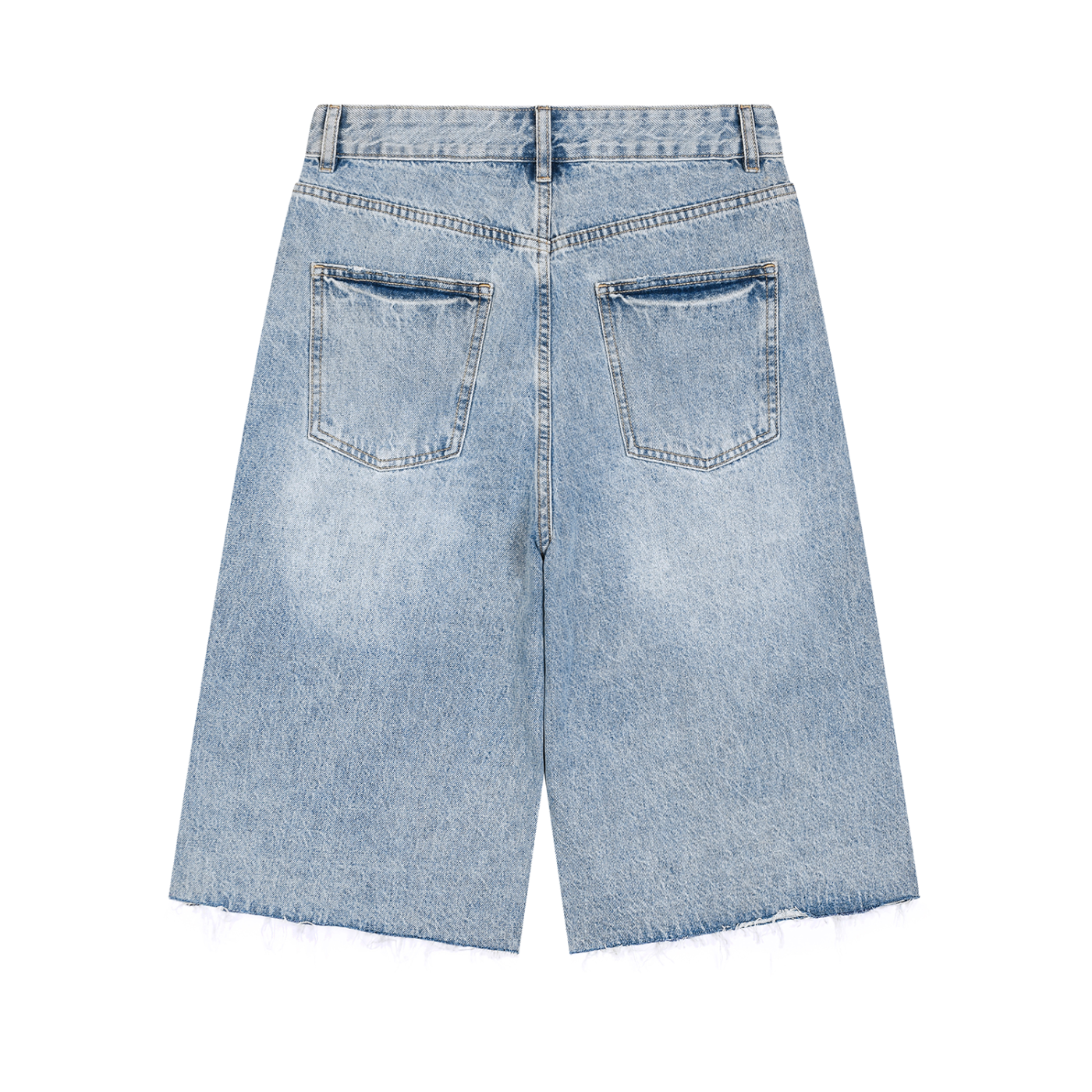 Big Bag Denim Shorts by GOODS, view 4