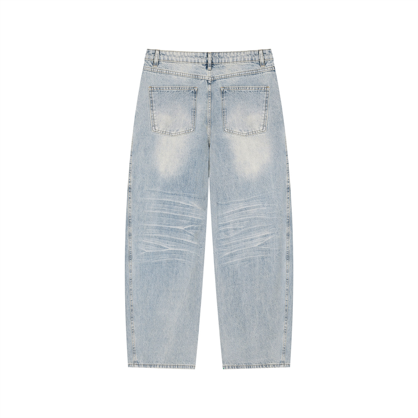 Enzyme Wash Wide-Leg Jeans by GOODS, view 2