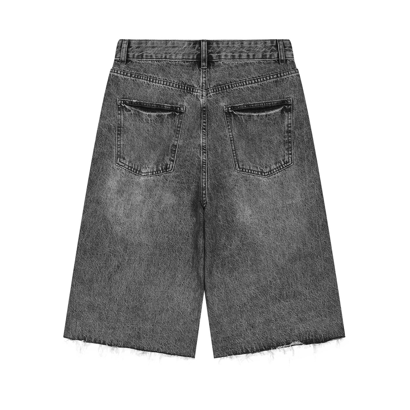 Big Bag Denim Shorts by GOODS, view 2