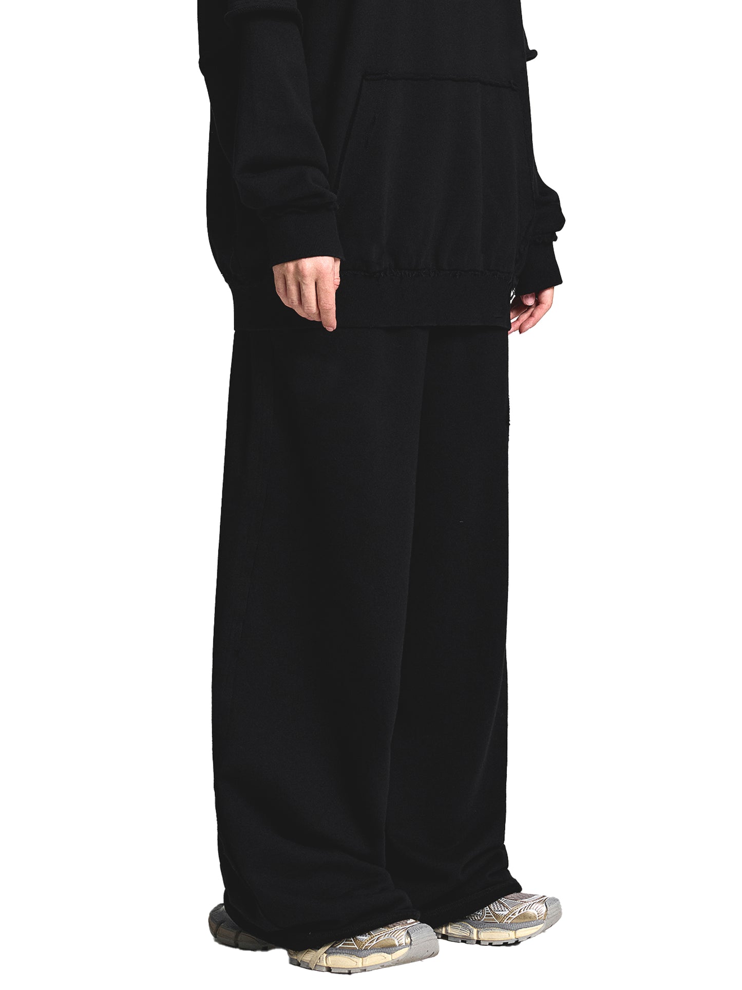 Snow Money Raw-Edge Sweatpant by GOODS, view 3